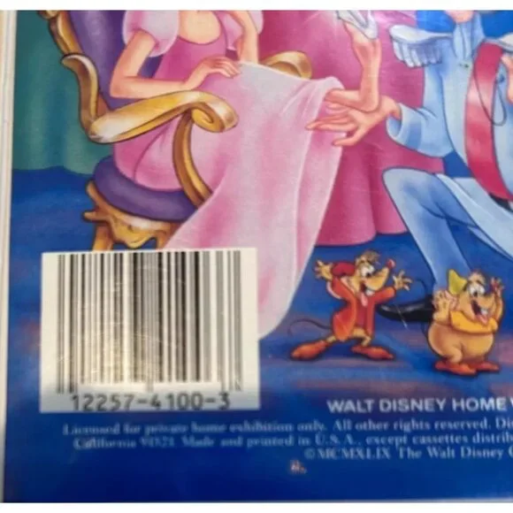 Walt Disney’s Cinderella Black Diamond Edition The Classics RARE COLLECTIBLE